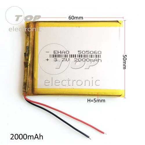 3.7V 1200-8000mAh Polymer Li-po Battery 103040 For Power bank ipod Computer PC - Afbeelding 16 van 23