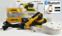 Mirka Deros 625CV Elektro Exzenterschleifer 150Mm 2,5Mm Hub + 50 Schleifscheiben