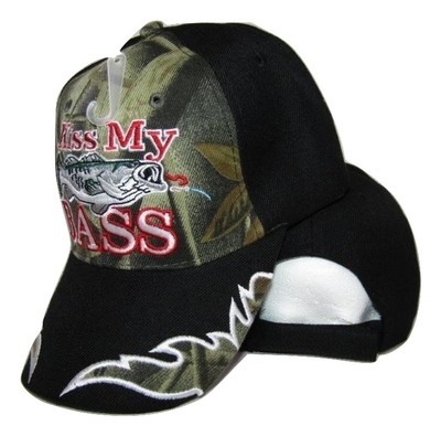 Redneck Hillbilly Kiss My Bass Black 