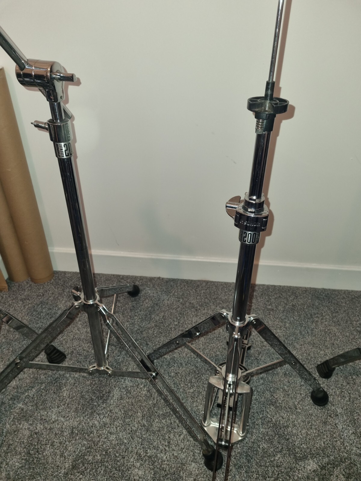 Mapex Maple 5 Piece Drum Set, Meinl MCS Cymbals, And Protection Racket Nut Cases eBay