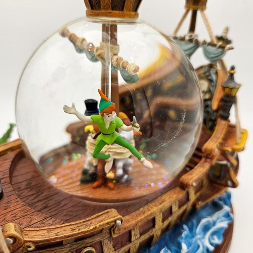 vintage-disney-snow-globe-peter-pan-pirate-ship-musical-disney