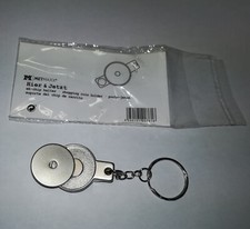PORTACHIAVI APRIBOTTIGLIE GETTONE UNIVERSALE CARRELLO SPESA SUPERMERCATO MONETA