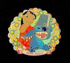 DISNEY SHOPPING LILO & STITCH BEST FRIEND APRIL FOOLS PIN RARE LE 250 2008