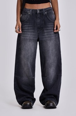 Jaded London Washed Black Colossus Jeans W36 EXCELLENT condition 