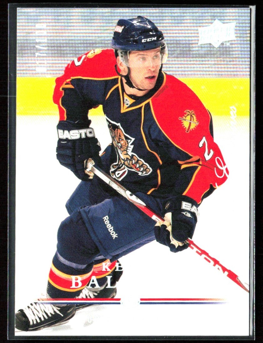 Keith Ballard 2008-09 Upper Deck Exclusives /100 #335 Florida Panthers