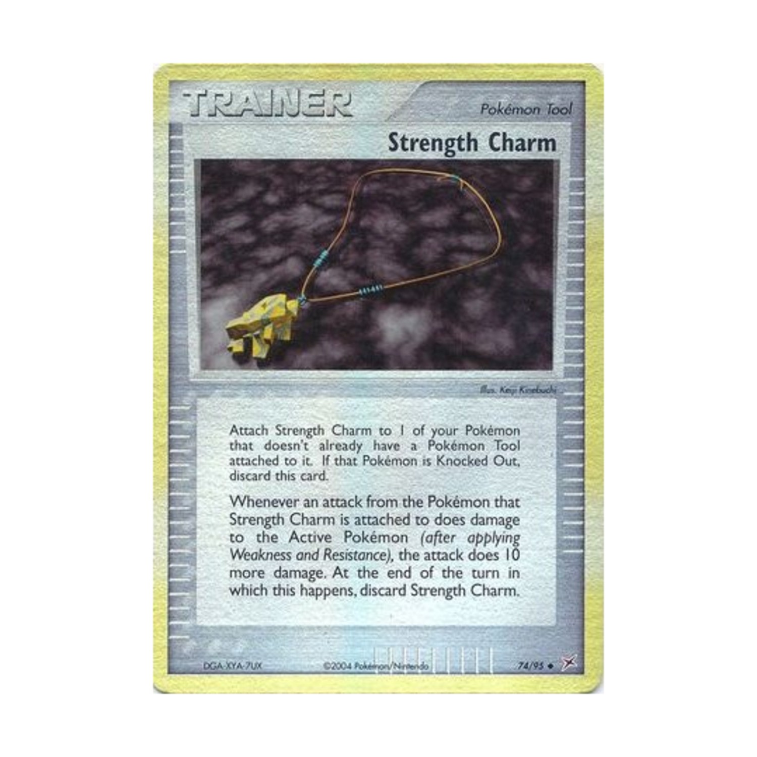 Pokemon Team Magma vs Team Aqua Strength Charm (U) #74 (Reverse Holo) NM