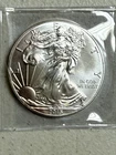 2013 Silver Eagle Walking Liberty 1 Oz Fine Silver Dollar. Uncirculated