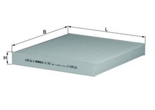 Innenraumfilter MAHLE LA 343 Partikelfilter für CM SONATA FÉ SANTA MG NF KIA 5 2
