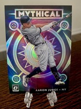 2020 Donruss Optic Aaron Judge Mythical HOLO SILVER PRIZM SP Insert Yankees MVP