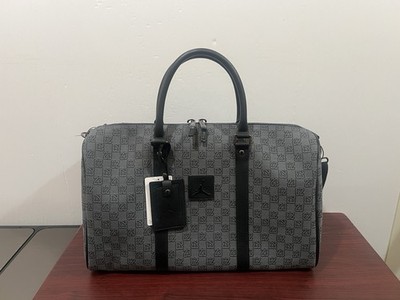 Air Jordan Monogram, Duffle Bag, Grey & Black