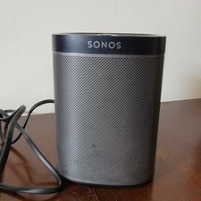 SONOS PLAY: 1 Speaker Black Tested  Working - Factory Reset - Free Shipping 