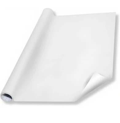 RockRose White Board Wall Sticker with Dry Erase Vinyl - Self Adhesive 17x137”