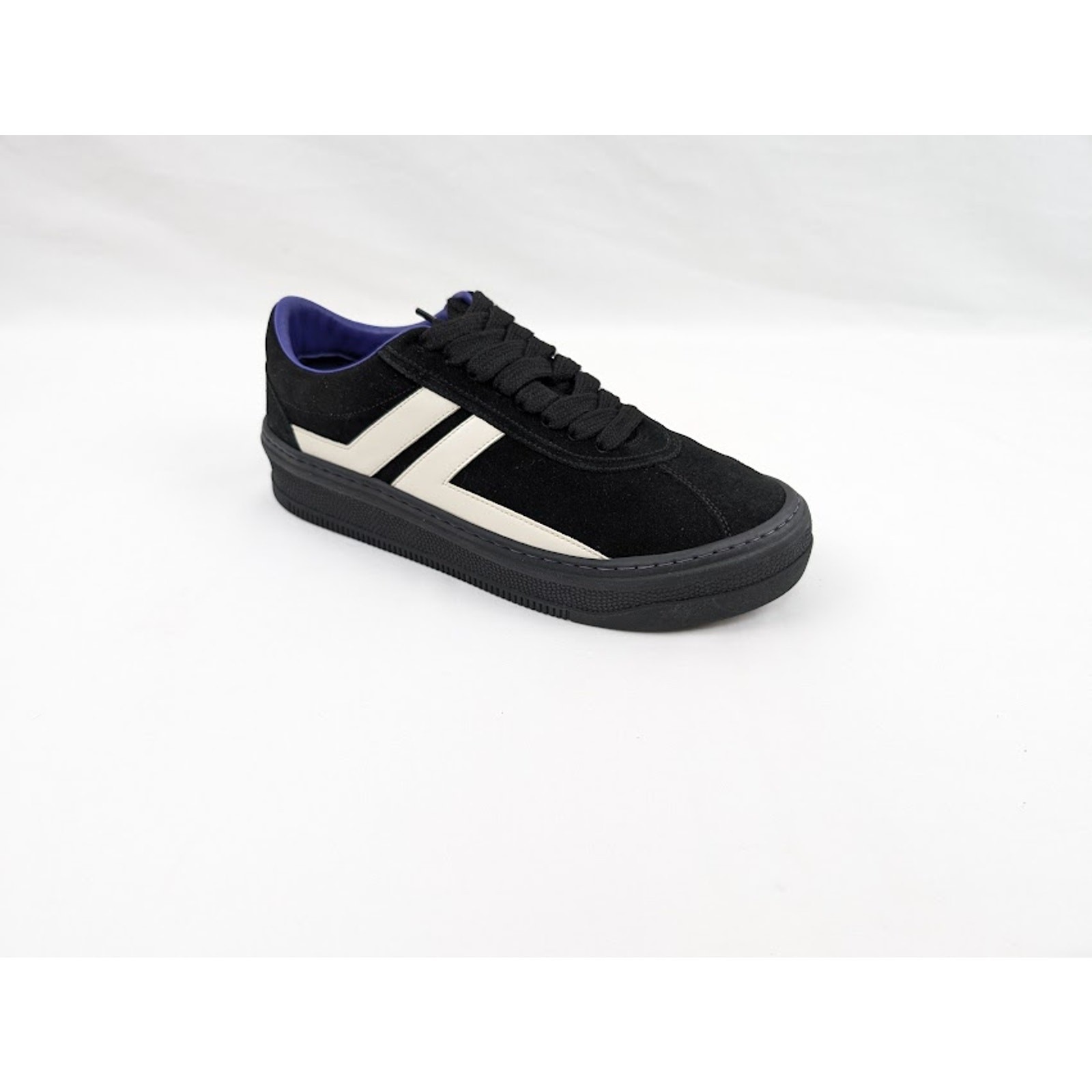 SAOLA Sneakers basse Lanvin X Future suola alta colore nero bianco sporco nuove con etichette 44