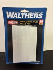 Walthers Ho Scale Double Track Truss Bridge Pier
