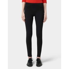 Hue Leggings Black Women's Medium Ponte Mid Rise Style 13833 NEW NWT