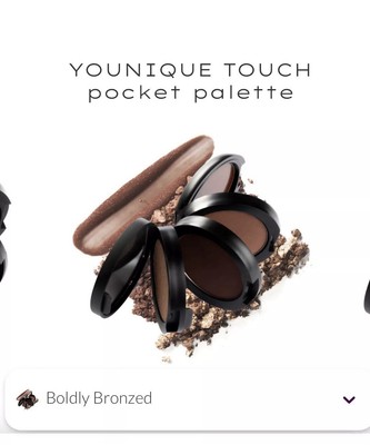 Younique Touch Pocket Palette Boldly Bronzed