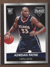 2014 Panini Black Friday Thick Stock #27 Adreian Payne BK - NM-MT