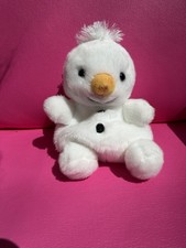 Retired Palm Pal Snowman Plush
