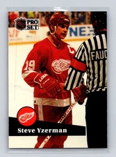 1991-92 Pro Set #62 Steve Yzerman