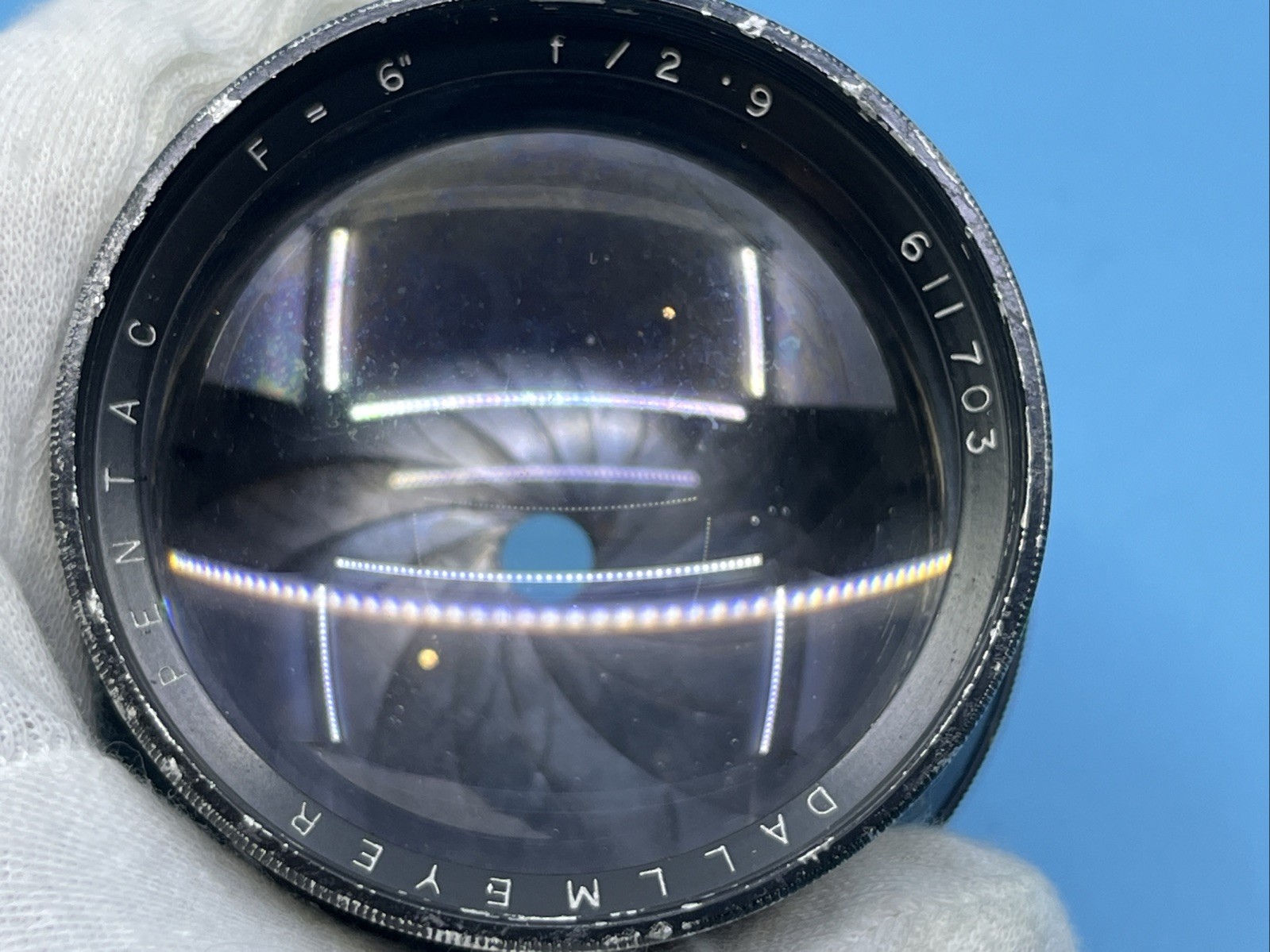 Dallmeyer Pentac 150mm F2.9 lens