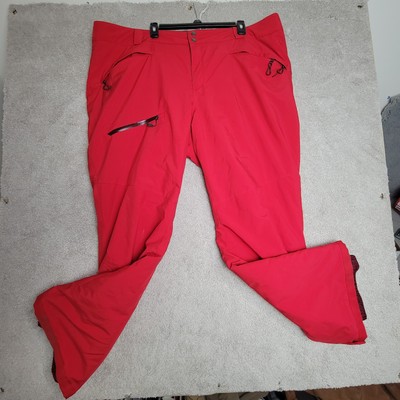 Columbia Omni Heat Omni Tech Pants Ski Snowboarding Skiing mens 2X Red