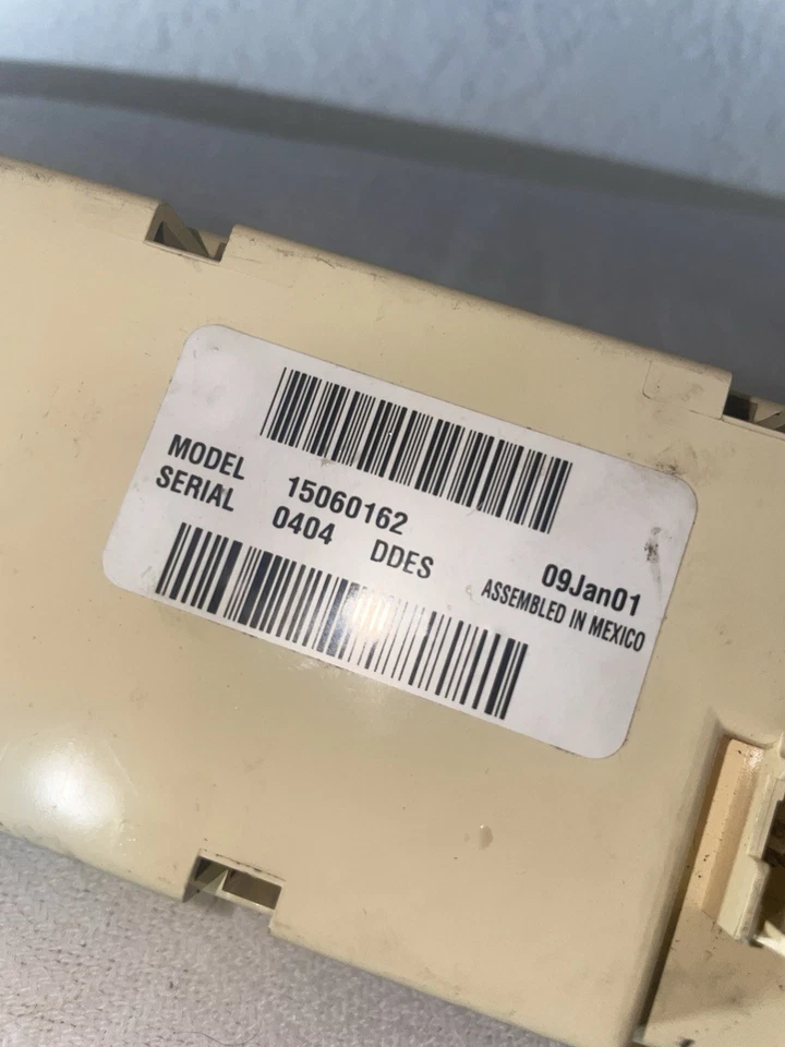 Interruptor de controle climático 2001-2005 Chevy Tahoe/Sliverado/Suburban Ac - Imagem 3 de 4