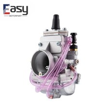 Carburatore moto flatslide TM24 24mm argento per dirt bike Mikuni 160-200cc