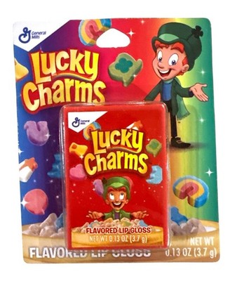 TASTE BEAUTY Lucky Charms Marshmallow Flavor Cereal Box Shaped Lip Gloss Ages 8+
