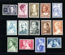 [GREECE] 1956 10l-10d / SC 587-600 / Fresh Set of 14 (MNH)