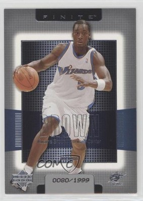 2003-04 Upper Deck Finite 80/1999 Kwame Brown #198 0l2