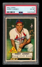 1952 Topps Set-Break #111 Harry Lowrey PSA 6 EX-MT