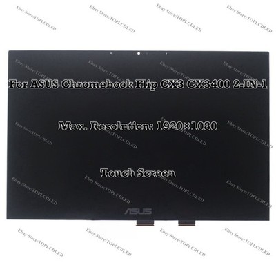 ASUS Chromebook Flip CX3 CX3400FMA-DH388T-S 2-in-1 Berühren LCD-Schirm Montage