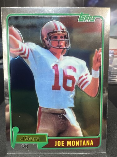 2010 Topps Chrome - Anniversary 1981 Rookie Reprints Joe Montana  #216