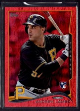 2014 Topps Red Foil Andrew Lambo Rookie Pittsburgh Pirates #54