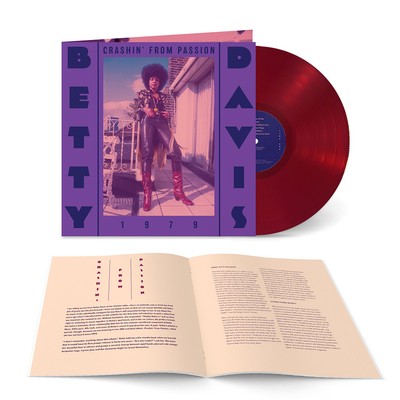 Betty Davis - Crashin' From Passion Red Vinyl Edition (2023 - US - Original)