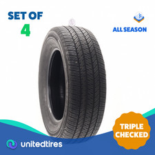 Set Of 4 Used 25565r18 Bridgestone Alenza As 02 111t - 6.5-832 Set Of 4 Used 25565r18 Bridgestone Alenza As 02 111t - 6.5-832