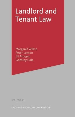 Landlord and Tenant Law (Palgrave Macmillan Law M by Wilkie, Margaret 140391754X