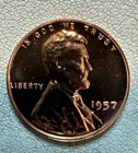 1957 Proof Lincoln Wheat Cent