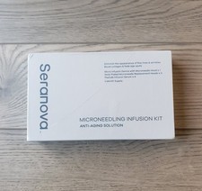 Seranova Microneedling Infusion Kit   Anti-Aging Solution-3 Month Supply Sealed