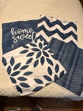 18x18 pillow covers set of 4 new