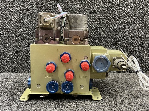 56260, 56160-4 Sterer Spoileron Control Valve Manifold Assy w Selector Solenoid