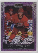 2021-22 O-Pee-Chee Platinum Violet Pixels 181/299 Andrei Svechnikov #125 1os2