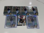 2025 Bowman Draft Konnor Griffin 7-Card Lot Pittsburgh Pirates - refractor RC