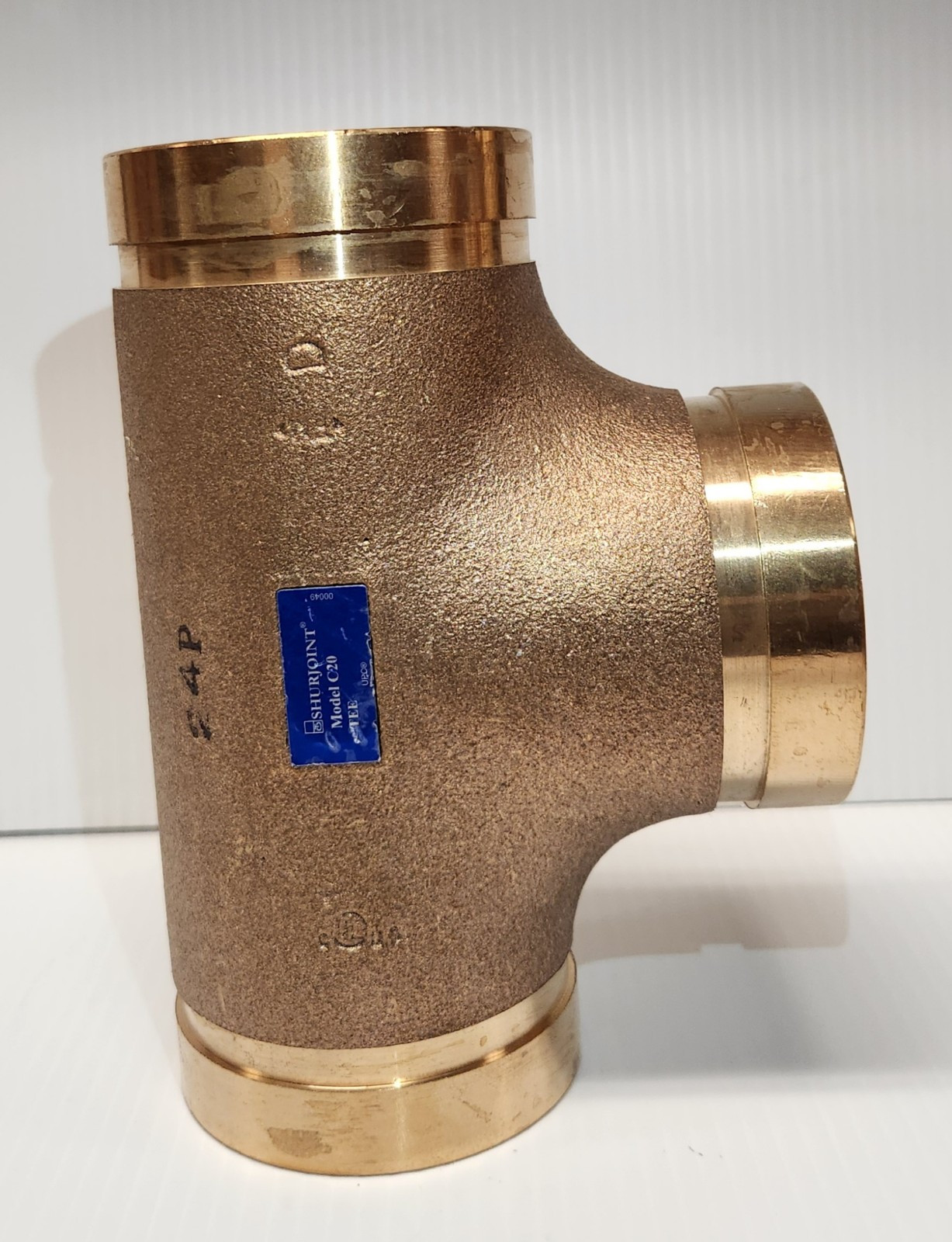 3" GROOVED COPPER TEE  MODEL -C20