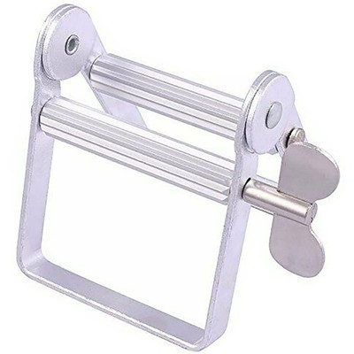 Toothpaste Squeezer, Metal Tube Squeezer Paint Wringer Silver 