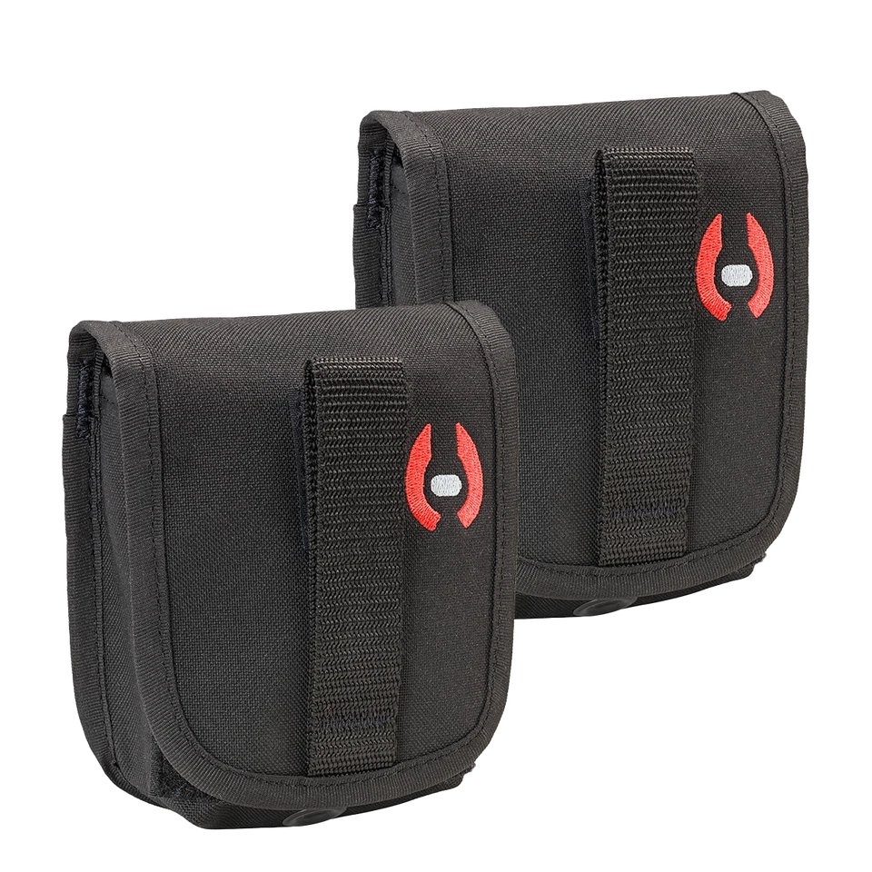 DUWT® Hollis 2,5kg Bleitaschen, nicht abwerfbar, Paar