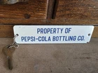 🔥 Vintage Porcelain Pepsi-Cola Bottling Co. Sign