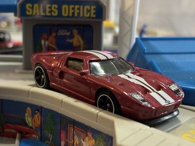  2005 Ford GT  Autobahn Express  Version Burgundy Matchbox 1/64 Loose Rare 5/5