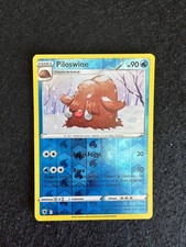 PILOSWINE 032/189 REVERSE LUCENTEZZA SIDERALE SPADA E SCUDO CARTA POKEMON ITA