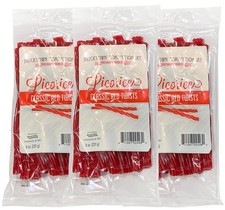 Classic Red Licorice Twists Pack of 3 - Old 8 Ounce (Pack 3), Fathers Day